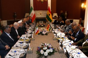 نشست هیات های عالی‌رتبه ایران و غنا