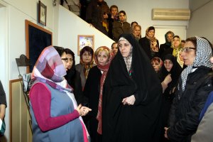 بازدید مولاوردی  از کلیسای حضرت مریم