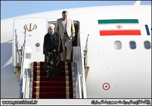  رییس جمهوری وارد مشهد مقدس شد