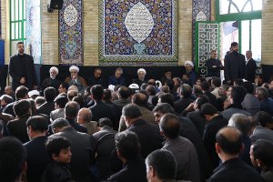 مراسم سالگرد درگذشت والده مکرمه رییس‌جمهوری در سرخه