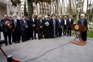 مصاحبه رییس جمهوری پس از جلسه هیات دولت در جمع خبرنگاران 