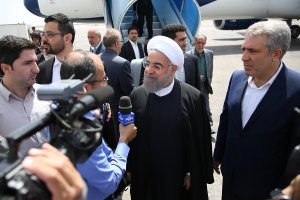 رییس جمهوری روز دوشنبه وارد جزیره کیش شد