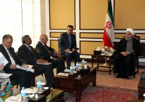 دیدار با مشاور نخست وزیر پاکستان در امور خارجی