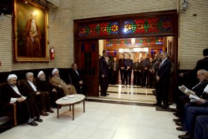 مجلس ترحیم والده همسر رییس جمهوری