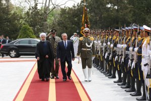 استقبال رسمی دکتر روحانی از رییس جمهوری قزاقستان - دیدار دو جانبه