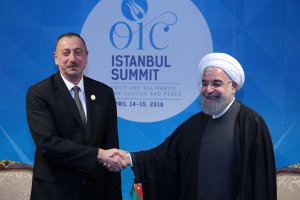 دیدار رییس جمهوری آذربایجان با دکتر روحانی