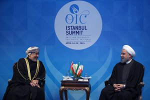 دیدار رییس مجلس عمان با رییس جمهوری 