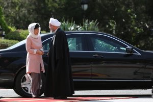 استقبال رسمی دکتر روحانی از رییس جمهوری کره جنوبی