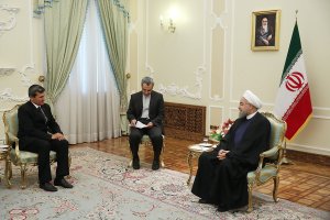 دیدار وزیر خارجه ترکمنستان با رییس جمهوری