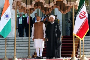 استقبال رسمی دکتر روحانی از نخست وزیر هند