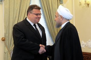 دیدار وزیر امور خارجه لیتوانی با رییس جمهوری
