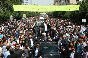 استقبال مردمی استان آذربایجان غربی از کاروان تدبیر و امید