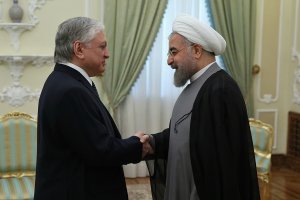 دیدار وزیر امور خارجه ارمنستان با رییس جمهوری