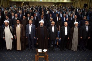 رییس جمهوری در ضیافت افطار با وزرا ،معاونین وزرا ،استانداران و روسای سازمانها