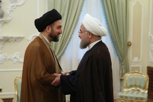 دکتر روحانی در دیدار رییس مجلس اعلای اسلامی عراق