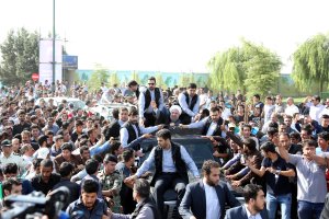 استقبال مردم استان کرمانشاه از کاروان تدبیر و امید