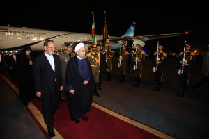 دکتر روحانی وارد تهران شد
