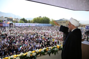 دکتر روحانی در اجتماع بزرگ مردم استان کهگیلویه و بویر احمد