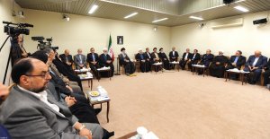 متن سخنان دکتر روحانی در دیدار اعضای هیات دولت با رهبر معظم انقلاب اسلامی 