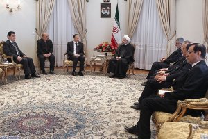دیدار و گفتگوی رییس جمهوری با روسای مجالس پنج کشور اسلامی