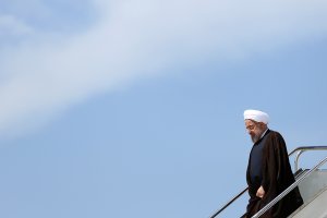 ورود رییس جمهوری به کشور ونزوئلا