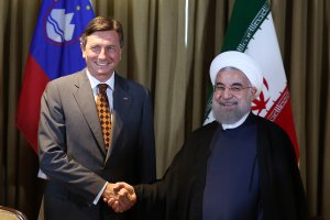 دکتر روحانی در دیدار با رییس جمهوری اسلوونی