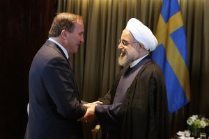 دکتر روحانی در دیدار نخست وزیر سوئد