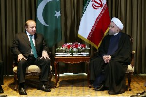  دکتر روحانی در دیدار نخست وزیر پاکستان