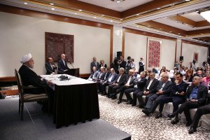 نشست خبری رییس جمهوری در پایان سفر به نیویورک