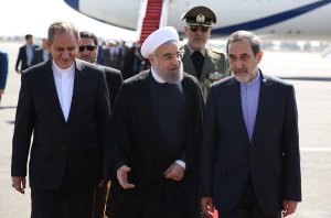 دکتر روحانی وارد تهران شد