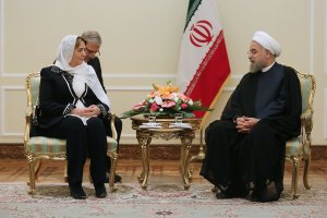 دکتر روحانی در دیدار رییس مجلس سوریه