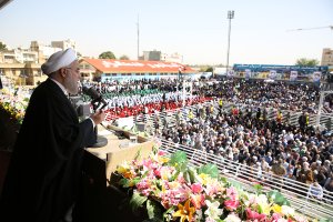 سخنرانی در اجتماع بزرگ مردم استان قزوین