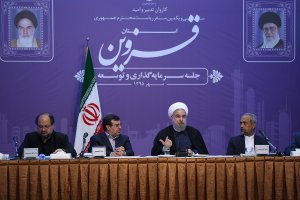 دکتر روحانی در جلسه سرمایه گذاری و توسعه استان قزوین