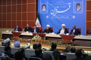 دکتر روحانی در جلسه شورای اداری استان قزوین