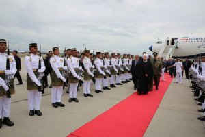 دکتر روحانی وارد کوالالامپور شد