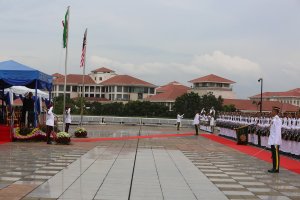 استقبال رسمی ازسوی نخست وزیر مالزی