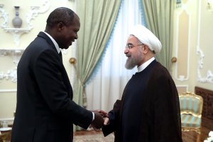 دکتر روحانی دردیدار وزیر خارجه ساحل عاج