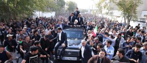 استقبال مهد نخبگان و فرهیختگان از دکتر روحانی