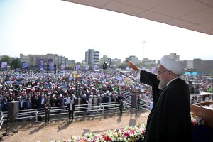 رییس جمهور در اجتماع بزرگ مردم استان مرکزی