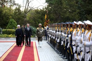 استقبال رسمی دکتر روحانی از رییس شورای ریاست جمهوری بوسنی و هرزگوین
