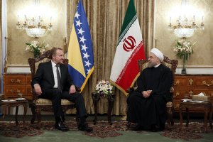 استقبال رسمی دکتر روحانی از رییس شورای ریاست جمهوری بوسنی و هرزگوین