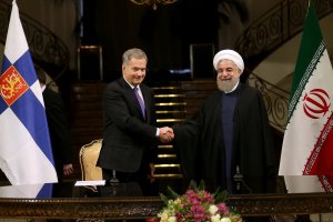  امضای  4 سند و یادداشت تفاهم همکاری با حضور روسای جمهوری ایران و فنلاند