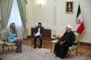 دیدار مسئول سیاست خارجی اتحادیه اروپا