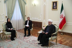 دکتر روحانی در دیدار سفیر سوئد