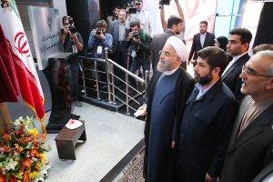  افتتاح سامانه کنترل ترافیک راه آهن جنوب غرب کشور با حضور دکتر روحانی