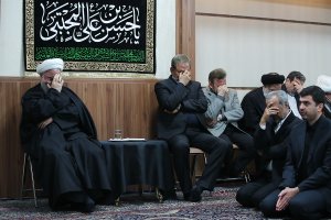 مراسم سوگواری رحلت پیامبر اسلام(ص) و شهادت امام حسن و امام رضا علیهم السلام با حضور دکتر روحانی و اعضای هیات دولت 