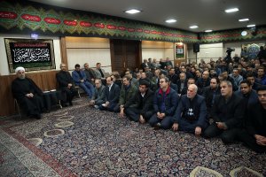 دومین روز مراسم سوگواری رحلت پیامبر اسلام(ص) و شهادت امام حسن و امام رضا علیهم السلام با حضور دکتر روحانی و اعضای هیات دولت