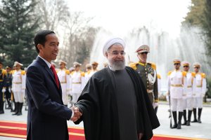 استقبال رسمی دکتر روحانی از رییس جمهوری اندونزی