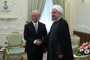 دیدار مدیرکل آژانس بین‌المللی انرژی اتمی