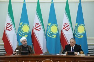 امضای پنج سند همکاری تهران و آستانه  با حضور روسای جمهور ایران وقزاقستان